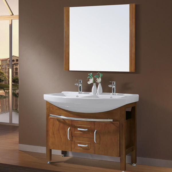Tủ lavabo liền gương 9609