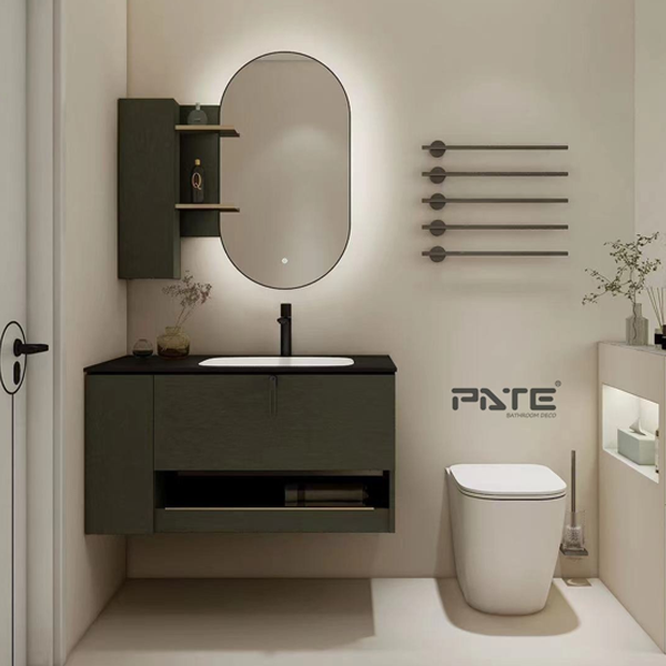 Tủ lavabo liền gương NVR-1000